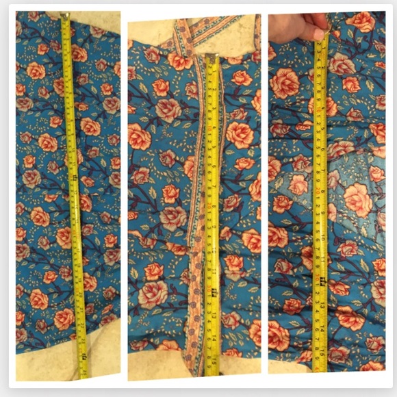 Bohemian Floral Wrap Dress - Picture 7 of 8